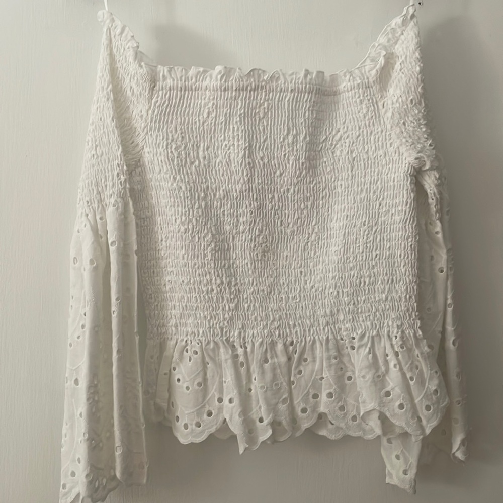 New, never worn, white express shirt